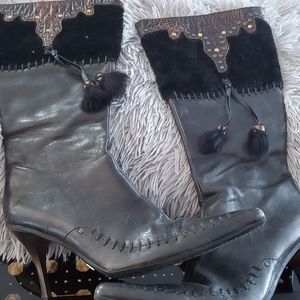 womand heeled boots